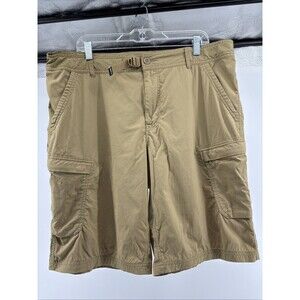REI Co-op Cargo Shorts  Stretch Outdoor Hiking Men's 40 Relaxed Khaki 5 Pocket
